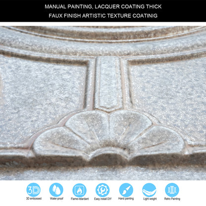 10tiles/lot 3D Ceiling Tiles for Modern Bedrooms, Kitchens, Cafés and Creative Interior Spaces PL50