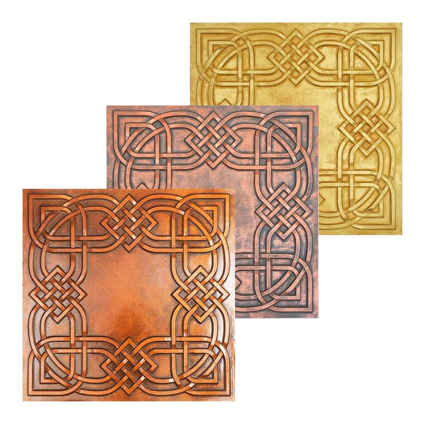 10tiles/lot  Drop-In Decorative Tin Tiles for Hotels, Villas and Modern Office Buildings PL61