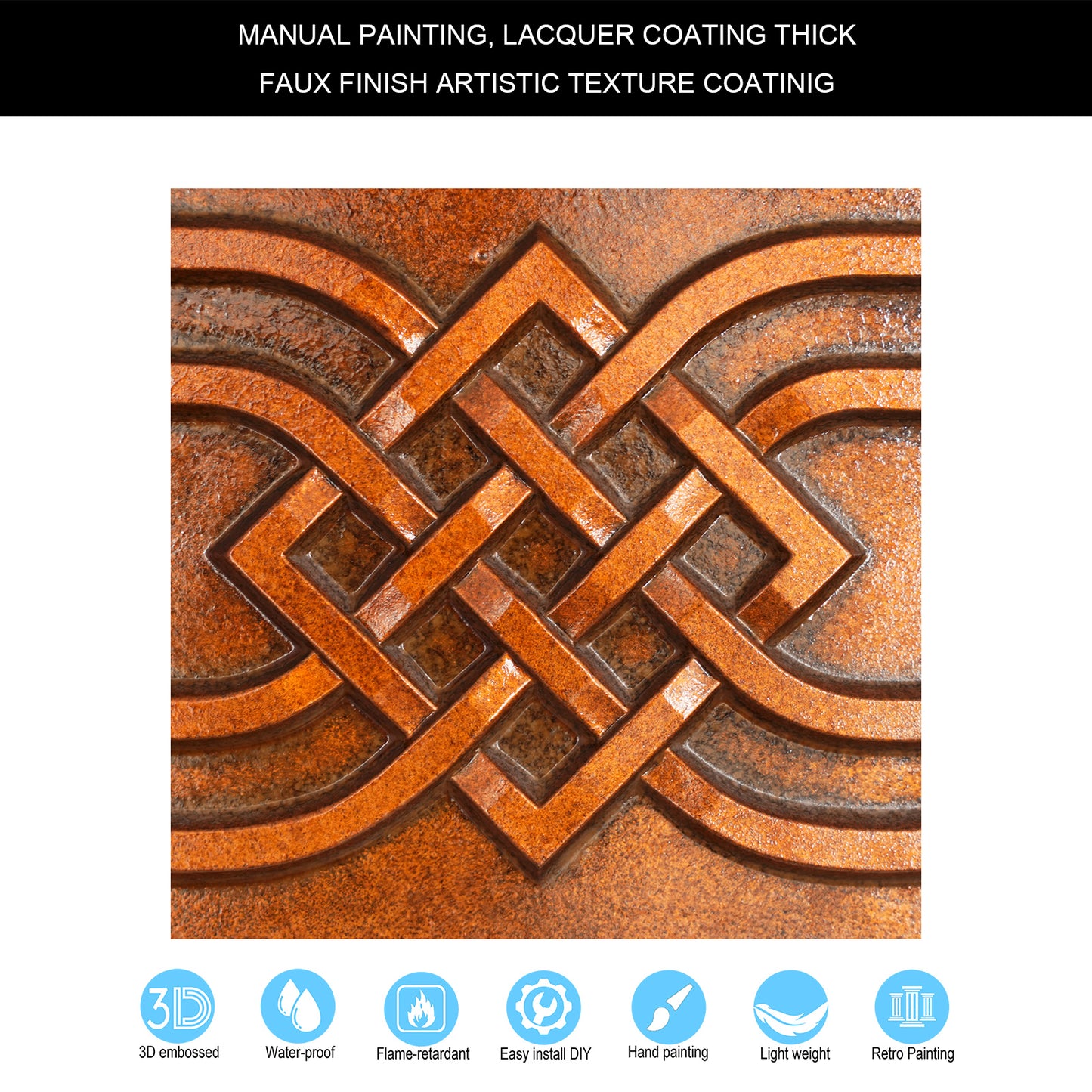 10tiles/lot  Drop-In Decorative Tin Tiles for Hotels, Villas and Modern Office Buildings PL61