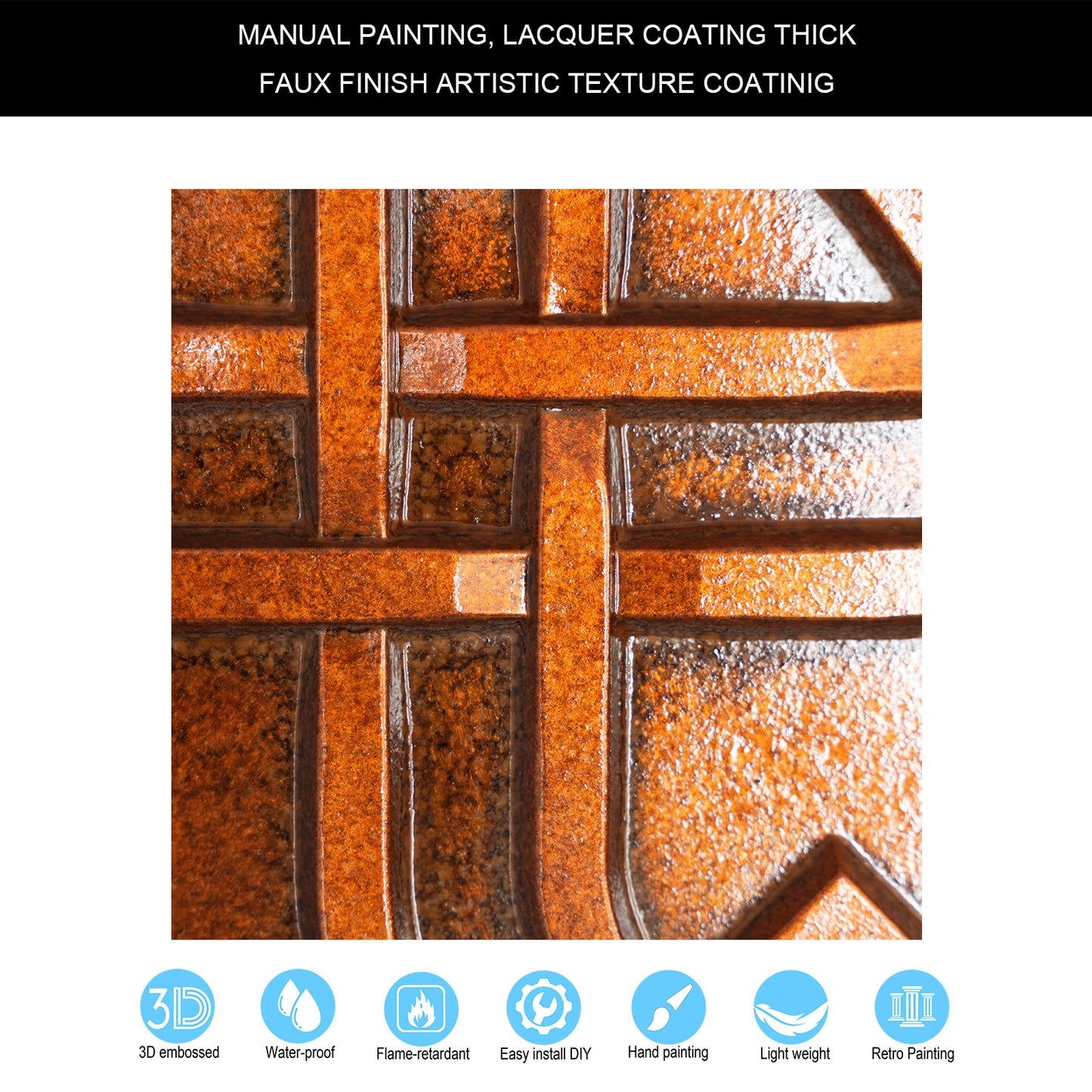 10tiles/lot  Drop-In Decorative Tin Tiles for Hotels, Villas and Modern Office Buildings PL61