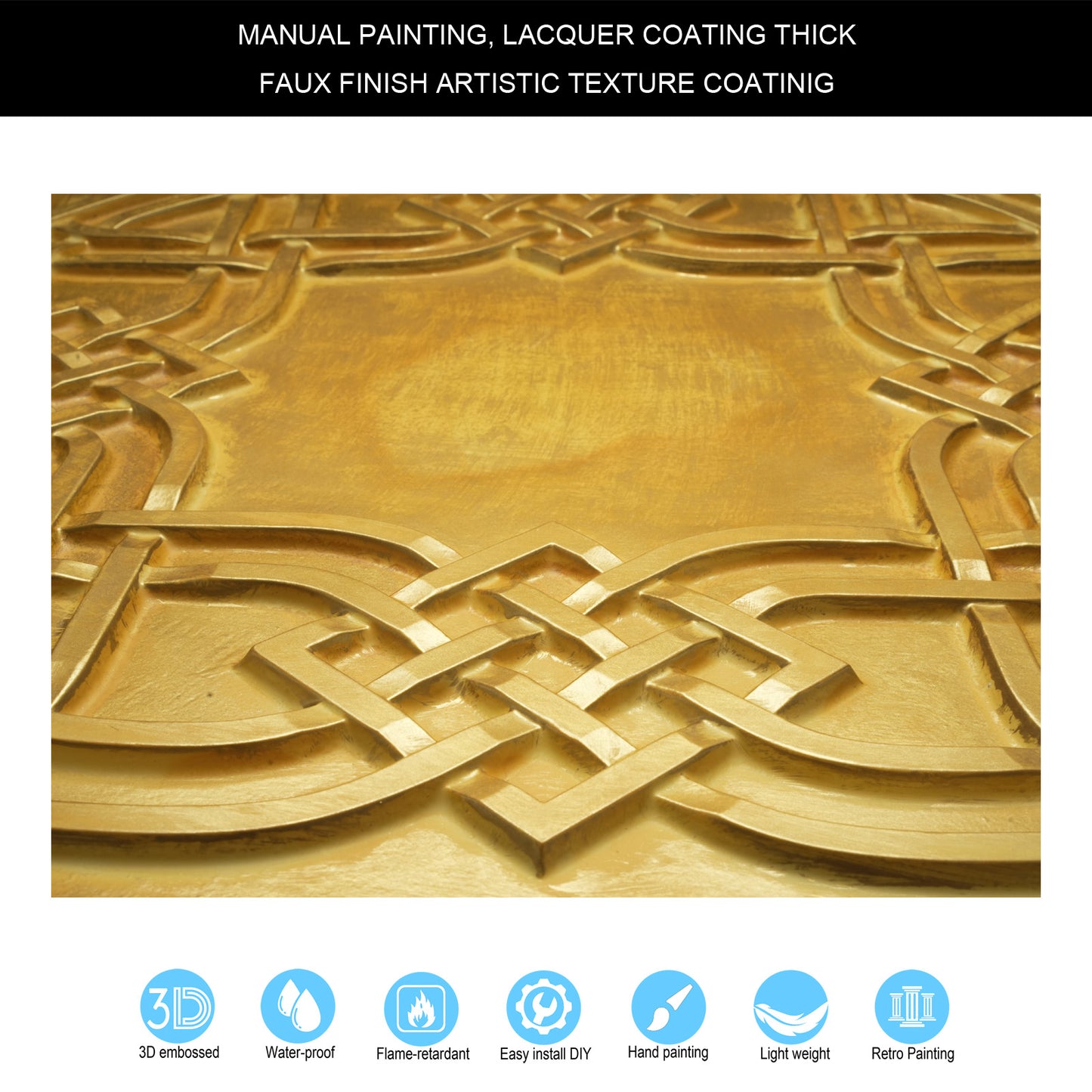 10tiles/lot  Drop-In Decorative Tin Tiles for Hotels, Villas and Modern Office Buildings PL61