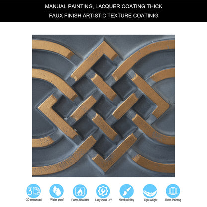 10tiles/lot Glue-Up Ceiling Tiles for Kitchen Renovations, Coffee Shops and Light-Luxury Spaces PL61