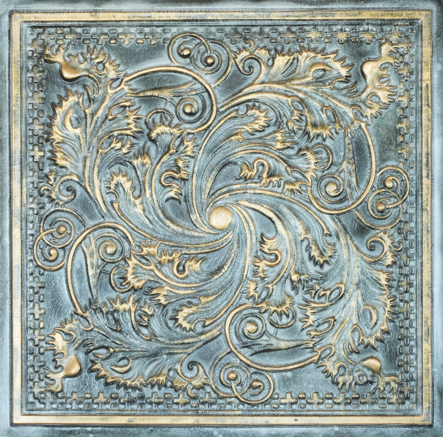 10tiles/lot Drop-In Tin Ceiling Tiles for Restaurants, Bars, Meeting Rooms and Retail Spaces PL62