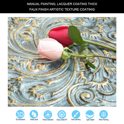 10tiles/lot Drop-In Tin Ceiling Tiles for Restaurants, Bars, Meeting Rooms and Retail Spaces PL62