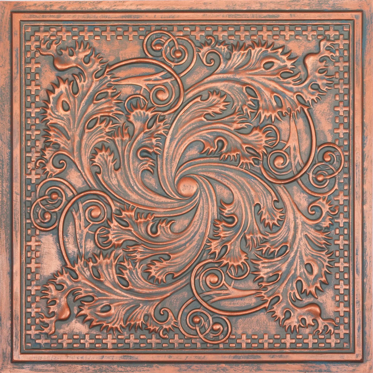 10tiles/lot Tin Ceiling Tiles for Book Cafés, Literary Stores and Creative Cultural Spaces PL62