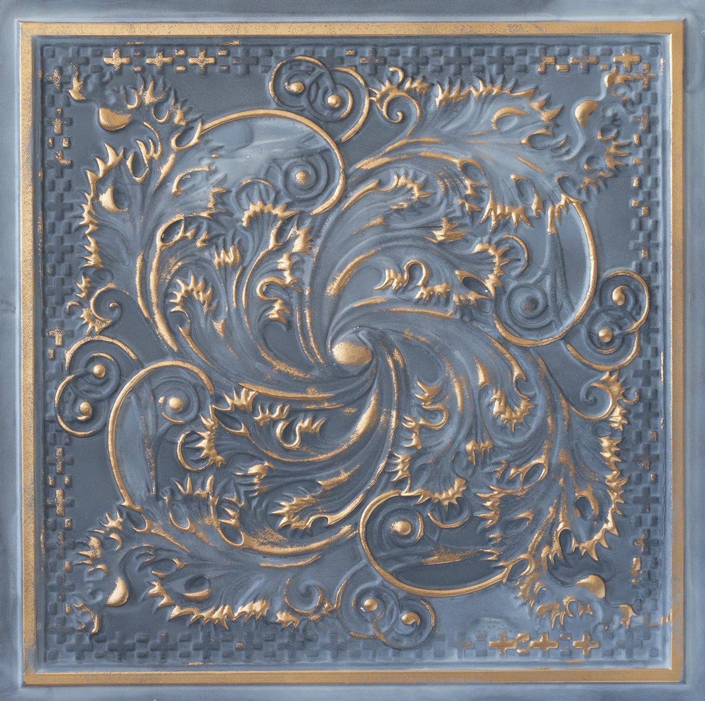 10tiles/lot Drop-In Tin Ceiling Tiles for Restaurants, Bars, Meeting Rooms and Retail Spaces PL62