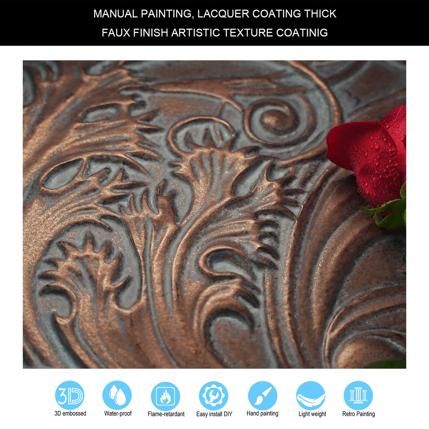 10tiles/lot Tin Ceiling Tiles for Book Cafés, Literary Stores and Creative Cultural Spaces PL62