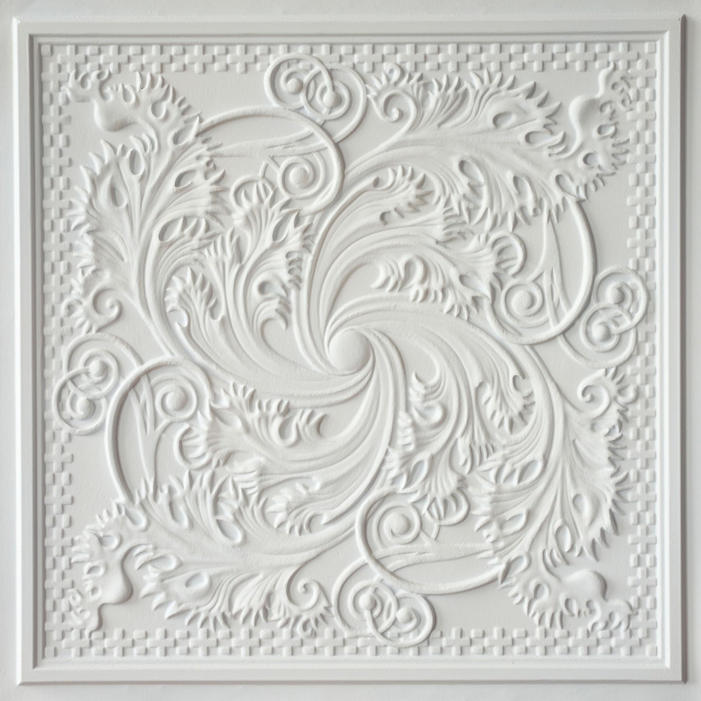 10tiles/lot Distressed Faux Tin Ceiling Tiles for Industrial Cafés, Craft Workshops and Retro Interiors PL62