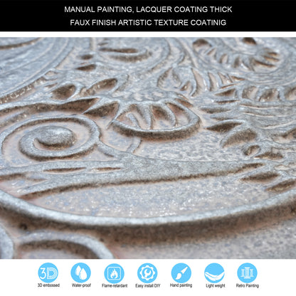 10tiles/lot Embossing Ceiling Tiles for Boutique Restaurants, Premium Lounges and Luxury Hotels PL62