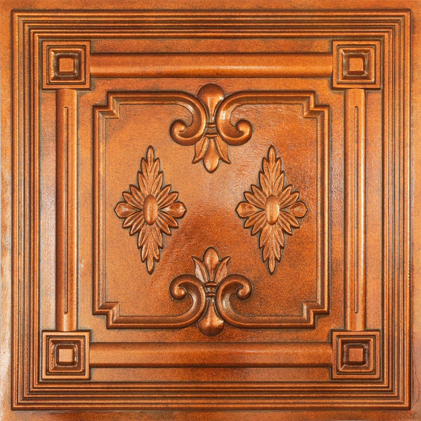 10tiles/lot Faux Metal Ceiling Tiles for Stylish Kitchens, Bedrooms and Interior Renovation PL63