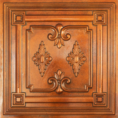 10tiles/lot Faux Metal Ceiling Tiles for Stylish Kitchens, Bedrooms and Interior Renovation PL63