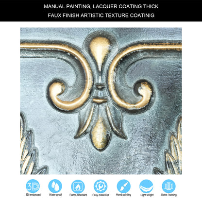 10tiles/lot Drop-In Decorative Tin Tiles for Hotels, Villas and Modern Office Buildings PL63