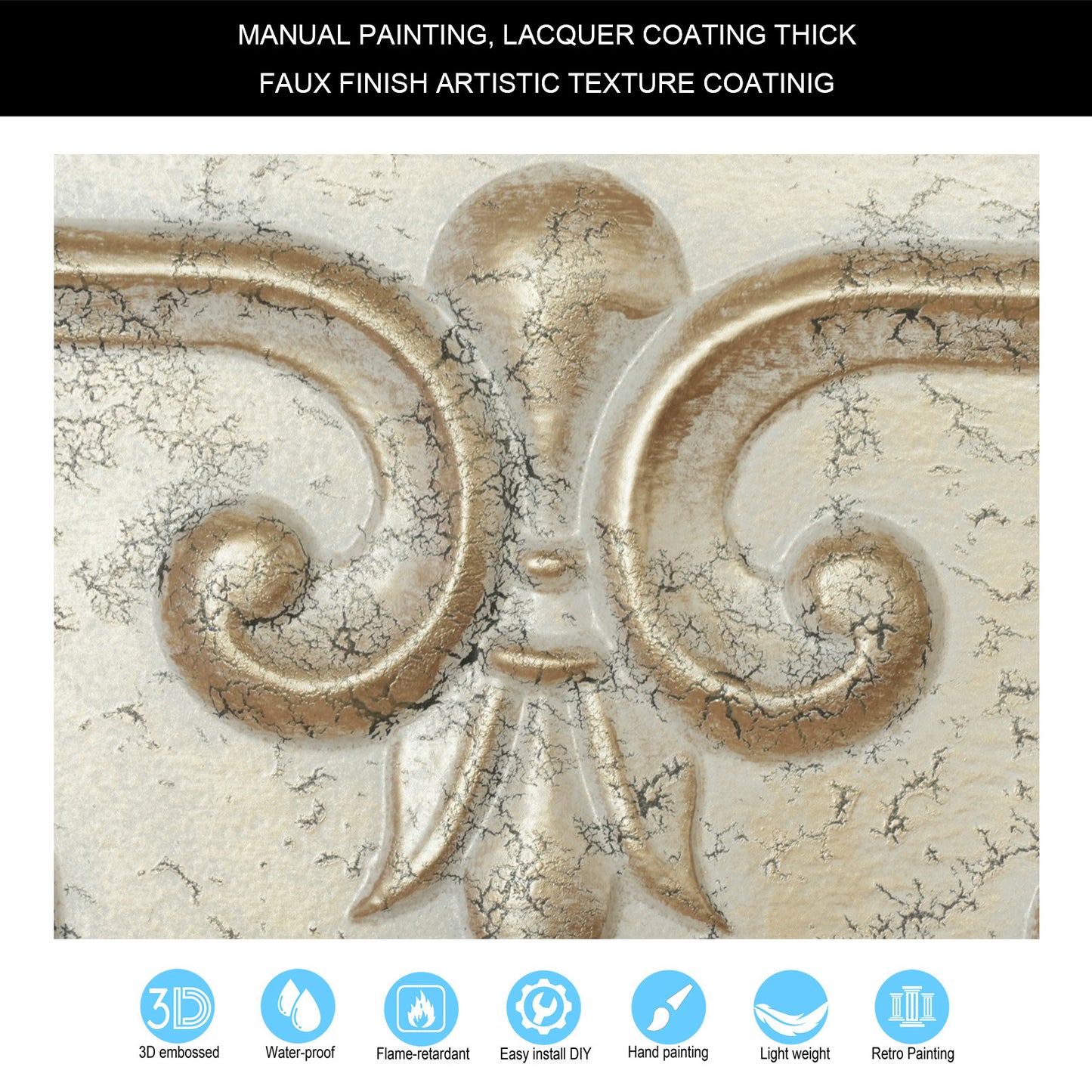 10tiles/lot Vintage Ceiling Panels for Book Bars, Art Cafés and Boutique Retail Shops PL63