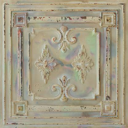 10tiles/lot Vintage Ceiling Panels for Book Bars, Art Cafés and Boutique Retail Shops PL63
