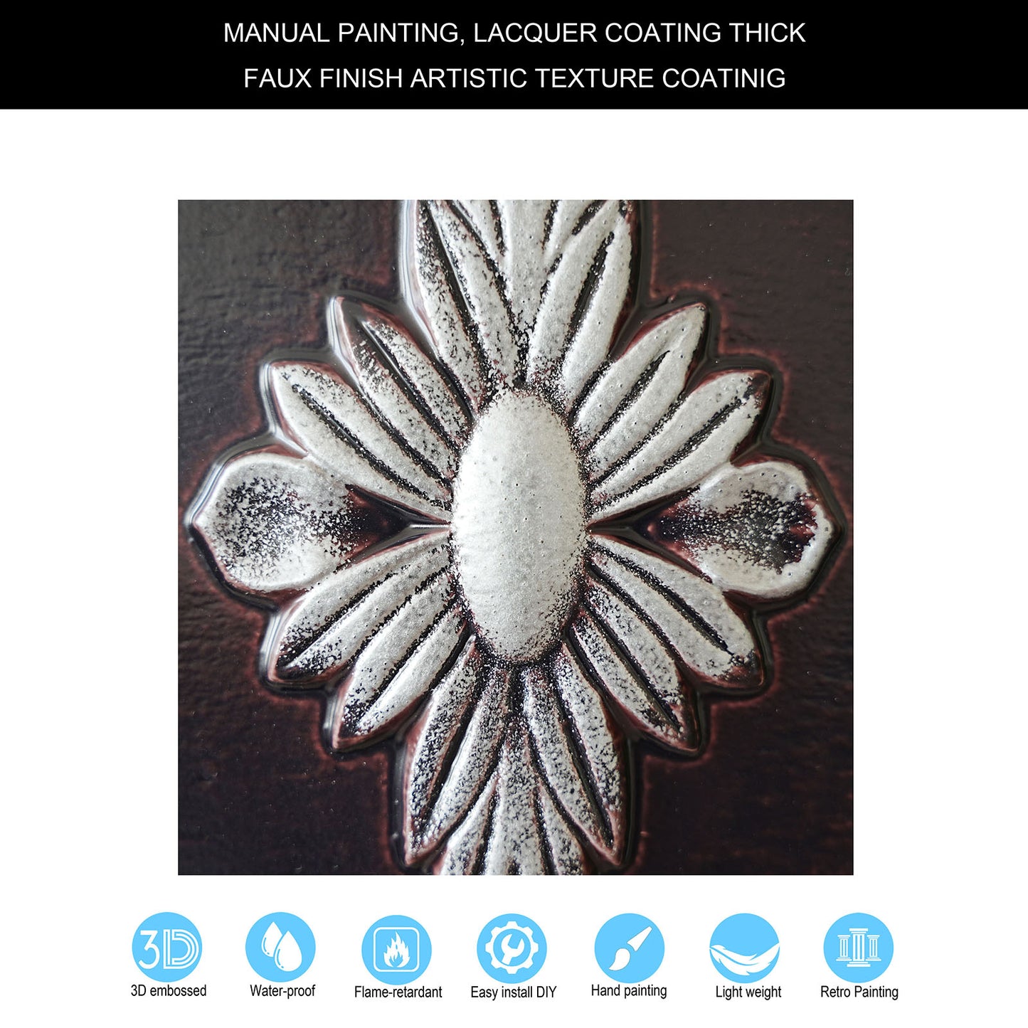 10tiles/lot 3D Faux Metal Ceiling Tiles for Stylish Bars, Clubs and Trendy Restaurants PL63