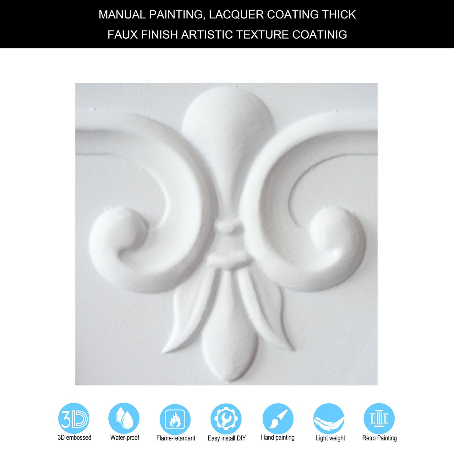 10tiles/lot Vintage Ceiling Panels for Book Bars, Art Cafés and Boutique Retail Shops PL63