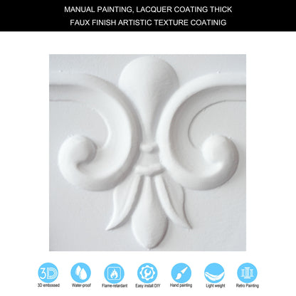 10tiles/lot Vintage Ceiling Panels for Book Bars, Art Cafés and Boutique Retail Shops PL63