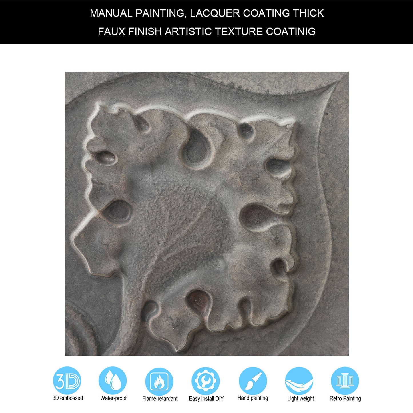 10tiles/lot PVC Ceiling Tiles for Kitchens, Bedrooms, Offices and Modern Commercial Interiors PL64