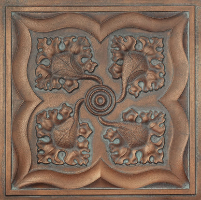 10tiles/lot DIY Faux Metal Ceiling Tile Panels for Café Bars, Studios and Artistic Interiors PL64