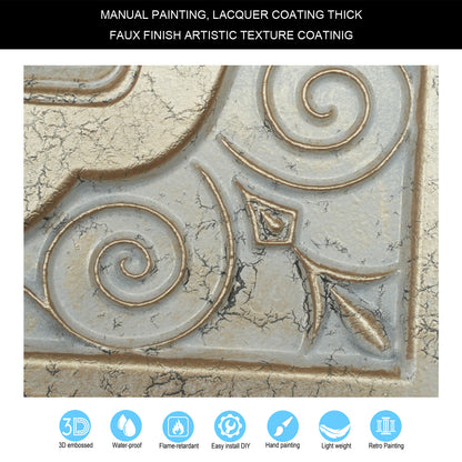 10tiles/lot 3D Ceiling Tiles for Modern Bedrooms, Kitchens, Cafés and Creative Interior Spaces PL65