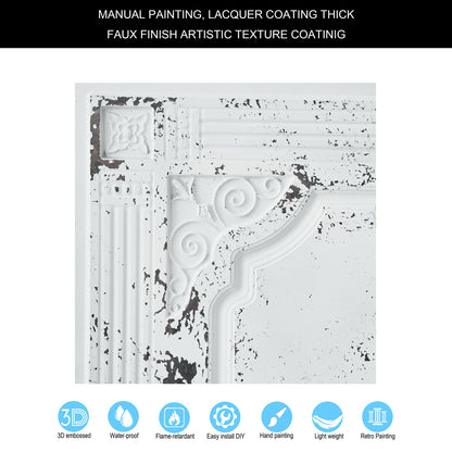 10tiles/lot 3D Ceiling Tiles for Modern Bedrooms, Kitchens, Cafés and Creative Interior Spaces PL65