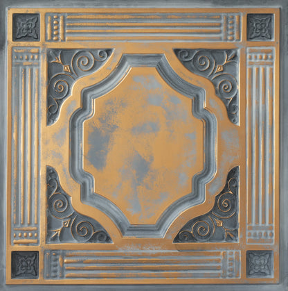 10tiles/lot Faux Tin Embossed Tiles for Luxury Apartments, Villas and Modern Home Interiors PL65