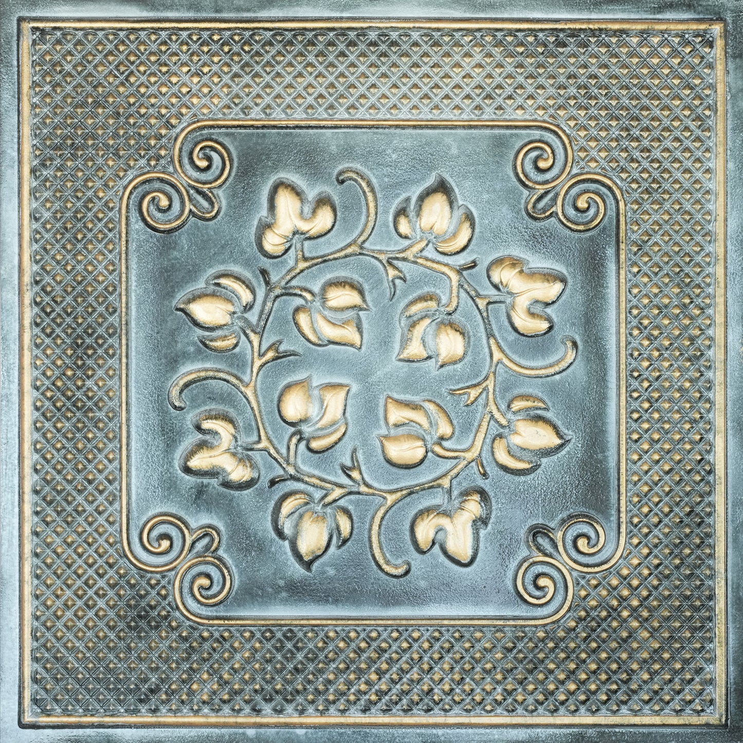 10tiles/lot Antique Ceiling Tiles for Premium Hotels, Mansions, Villas and Classic Dining Rooms PL66