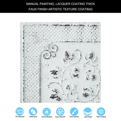 10tiles/lot Artistic Ceiling Tiles for Book Cafés, Literary Shops and Cultural Retail Spaces PL66