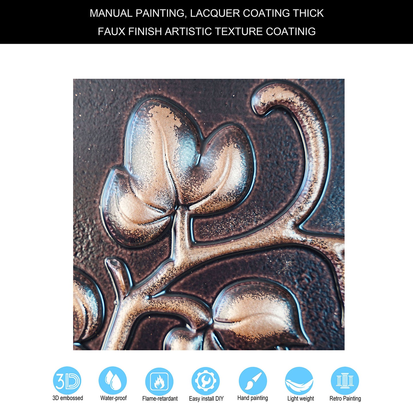 10tiles/lot 3D Decorative Ceiling Tiles for Trendy Restaurants, Bars and Creative Cafés PL66