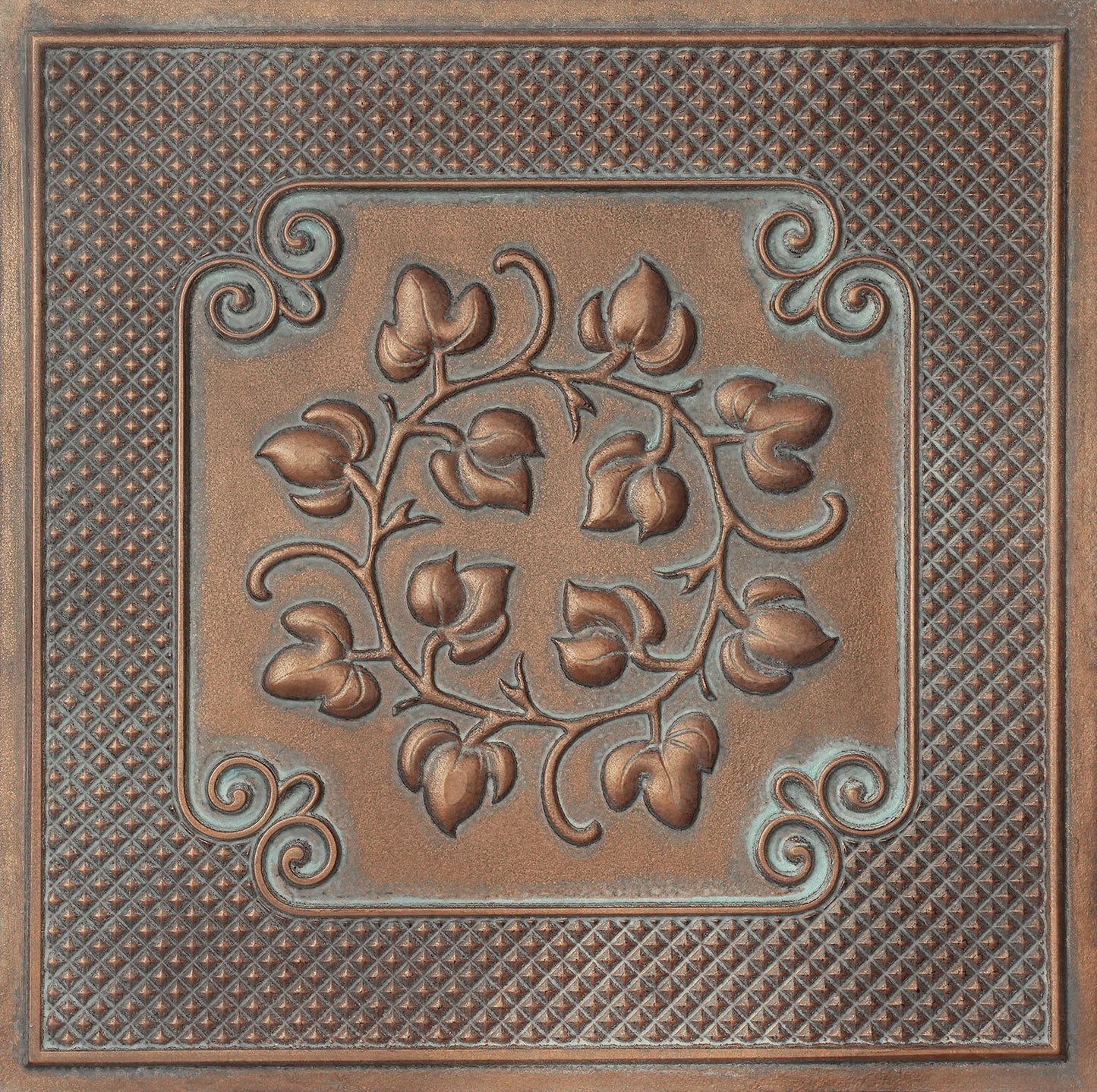 10tiles/lot Vintage Ceiling Tiles for Wine Cellars, Old-World Restaurants and Artistic Rooms PL66