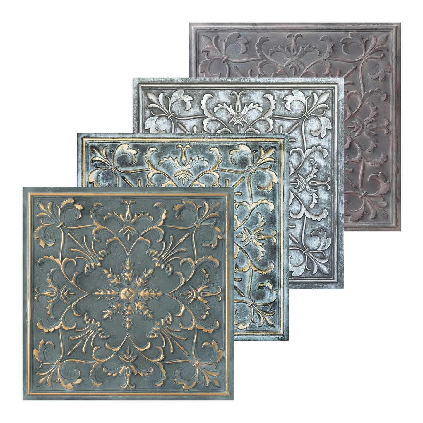 10tiles/lot PVC Ceiling Tiles for Salons, Spas, Massage Rooms and Comfortable Interiors PL66