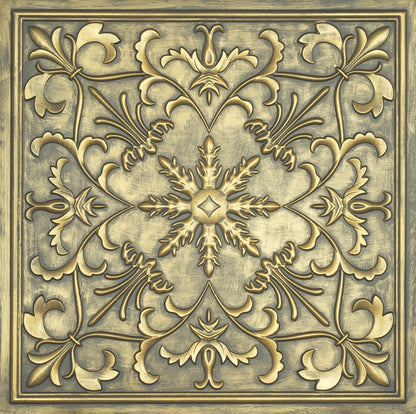 10tiles/lot Faux Metal Ceiling Tiles for Bars, Cafés, Lounges and Contemporary Interiors PL70