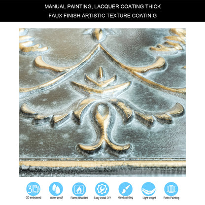 10tiles/lot PVC Ceiling Tiles for Salons, Spas, Massage Rooms and Comfortable Interiors PL66