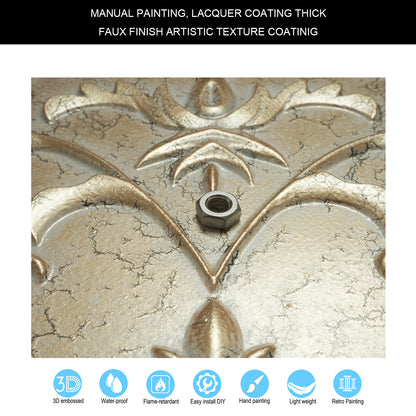 10tiles/lot Artistic Ceiling Tiles for Libraries, Museums, Craft Studios and Cultural Interiors PL70