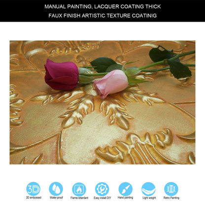 10tiles/lot Faux Metal Ceiling Tiles for Bars, Cafés, Lounges and Contemporary Interiors PL70