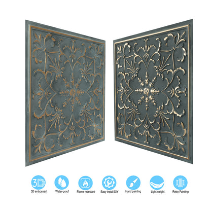 10tiles/lot PVC Ceiling Tiles for Salons, Spas, Massage Rooms and Comfortable Interiors PL66