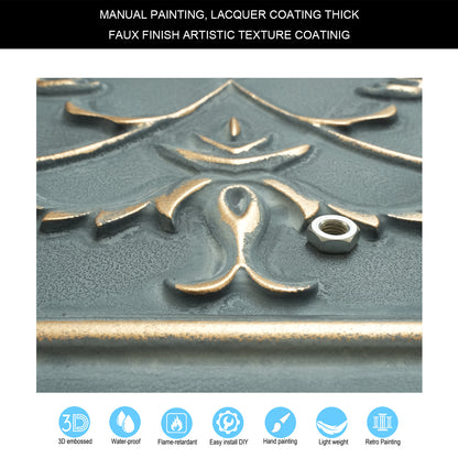 10tiles/lot PVC Ceiling Tiles for Salons, Spas, Massage Rooms and Comfortable Interiors PL66