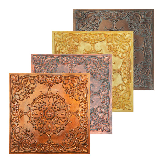 10tiles/lot Village-Style Ceiling Tiles for Country Restaurants, Coffee Shops and Charming Inns PL71