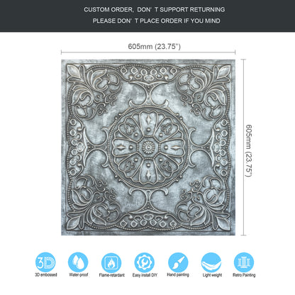 10tiles/lot 3D Decorative Ceiling Tiles for Trendy Restaurants, Bars and Creative Cafés PL71