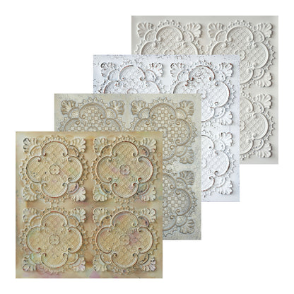 10tiles/lot Decorative Ceiling Tiles for Luxury Hotels, Villas, Salons and High-End Interiors PL80