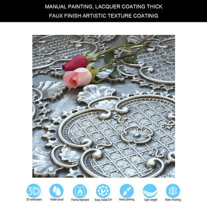 10tiles/lot Faux Metal Ceiling Tiles for Bars, Cafés, Lounges and Contemporary Interiors PL80