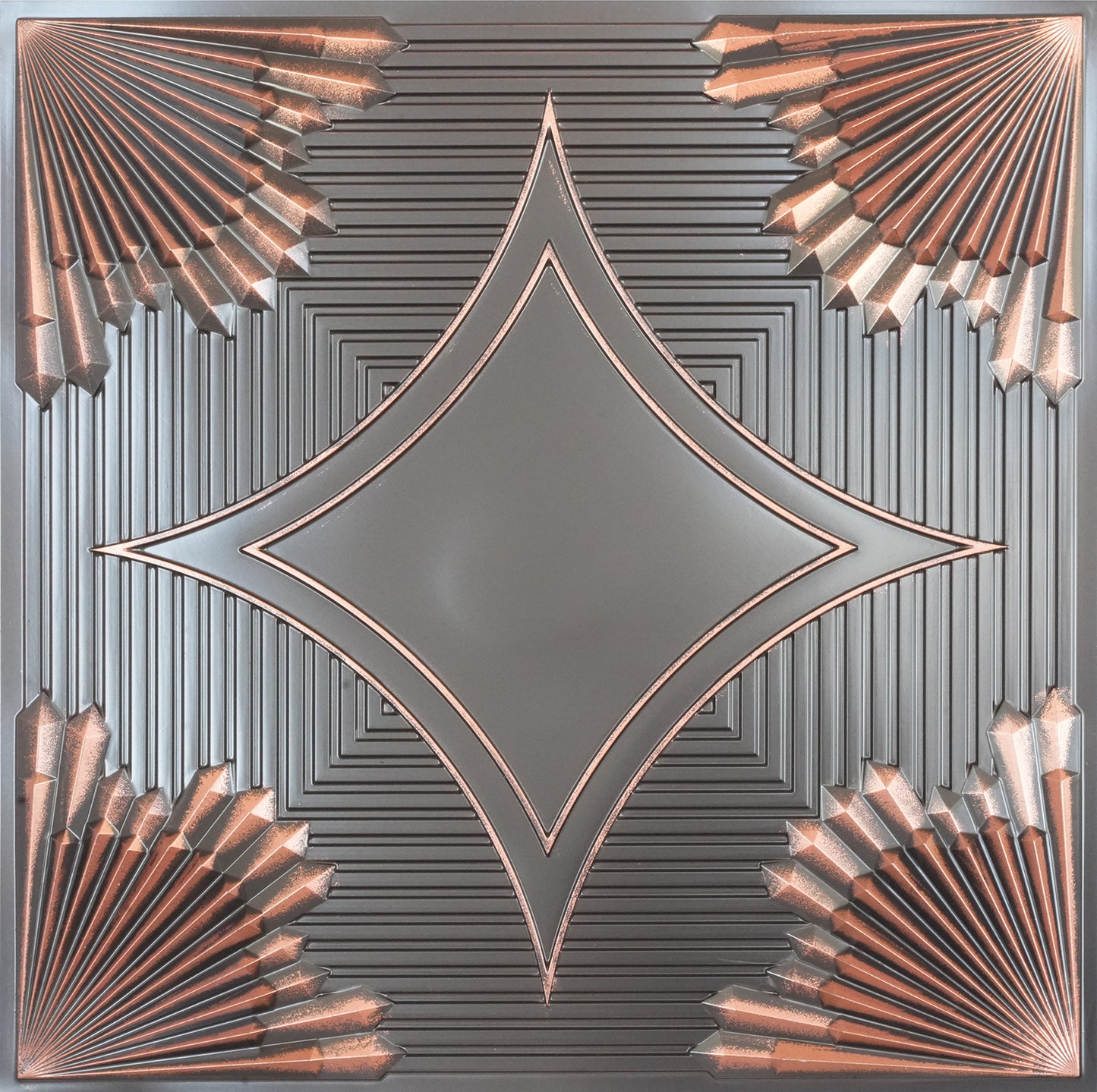 10tiles/lot Tin Ceiling Tiles for Fashion Salons, Barber Shops and Trendy Retail Spaces PL81