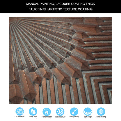 10tiles/lot Tin Ceiling Tiles for Fashion Salons, Barber Shops and Trendy Retail Spaces PL81