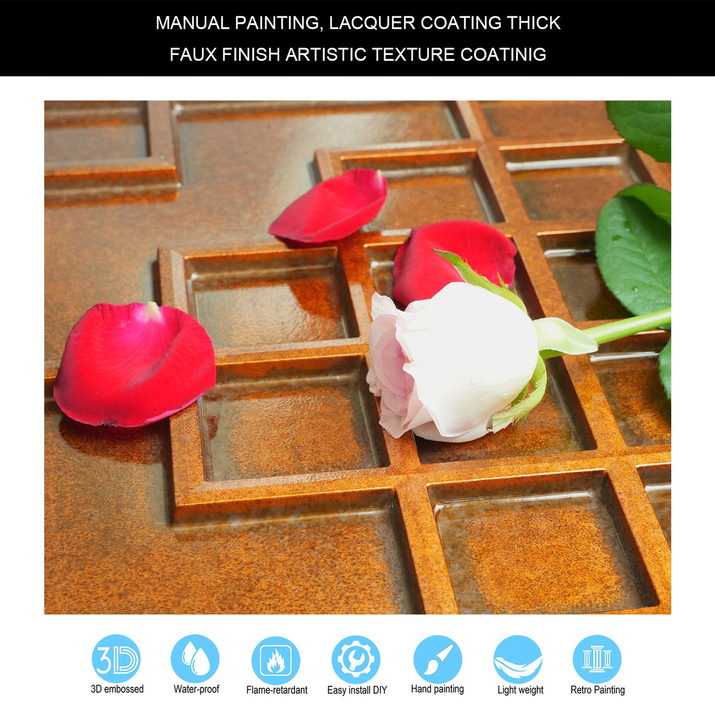 10tiles/lot Classic Victorian Ceiling Tiles for Boutique Hotels, Heritage Inns and Luxury Villas PL82