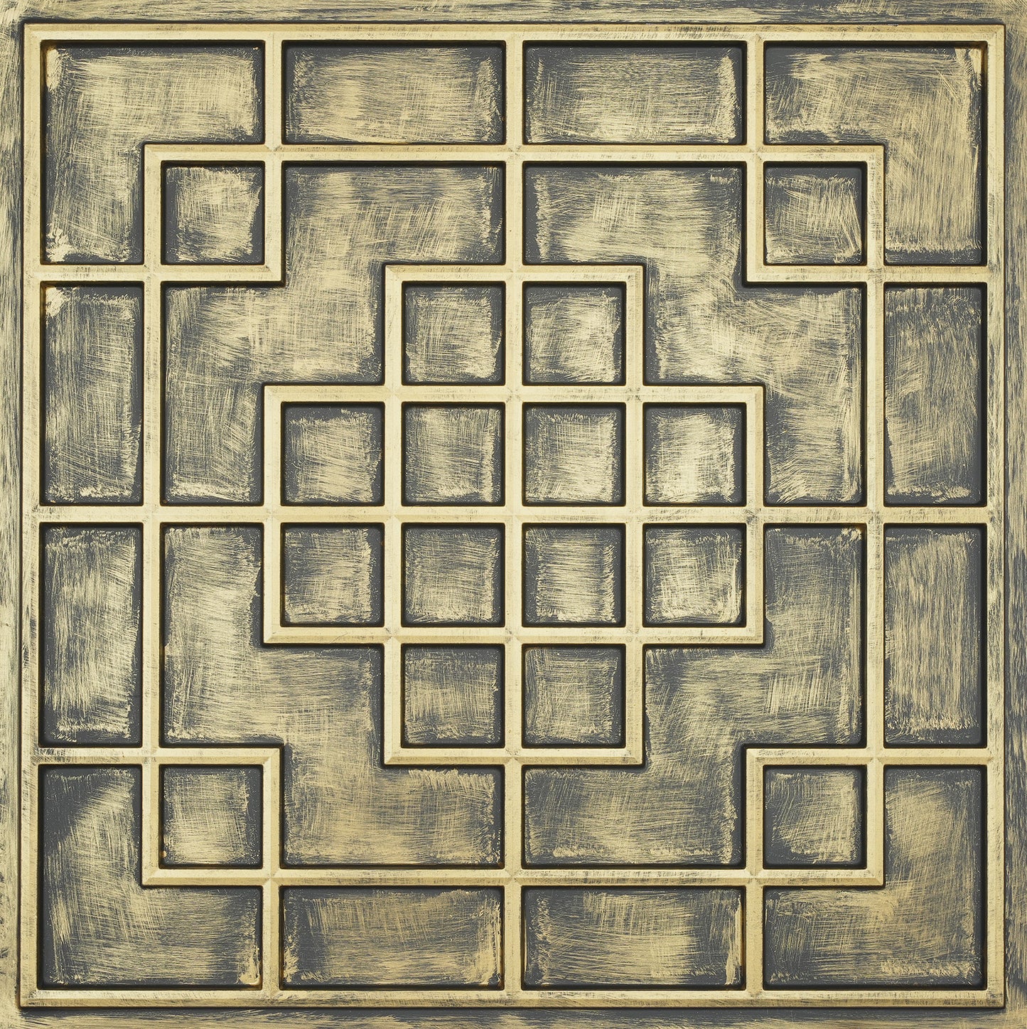 10tiles/lot Faux Tin Embossed Tiles for Luxury Apartments, Villas and Modern Home Interiors PL82