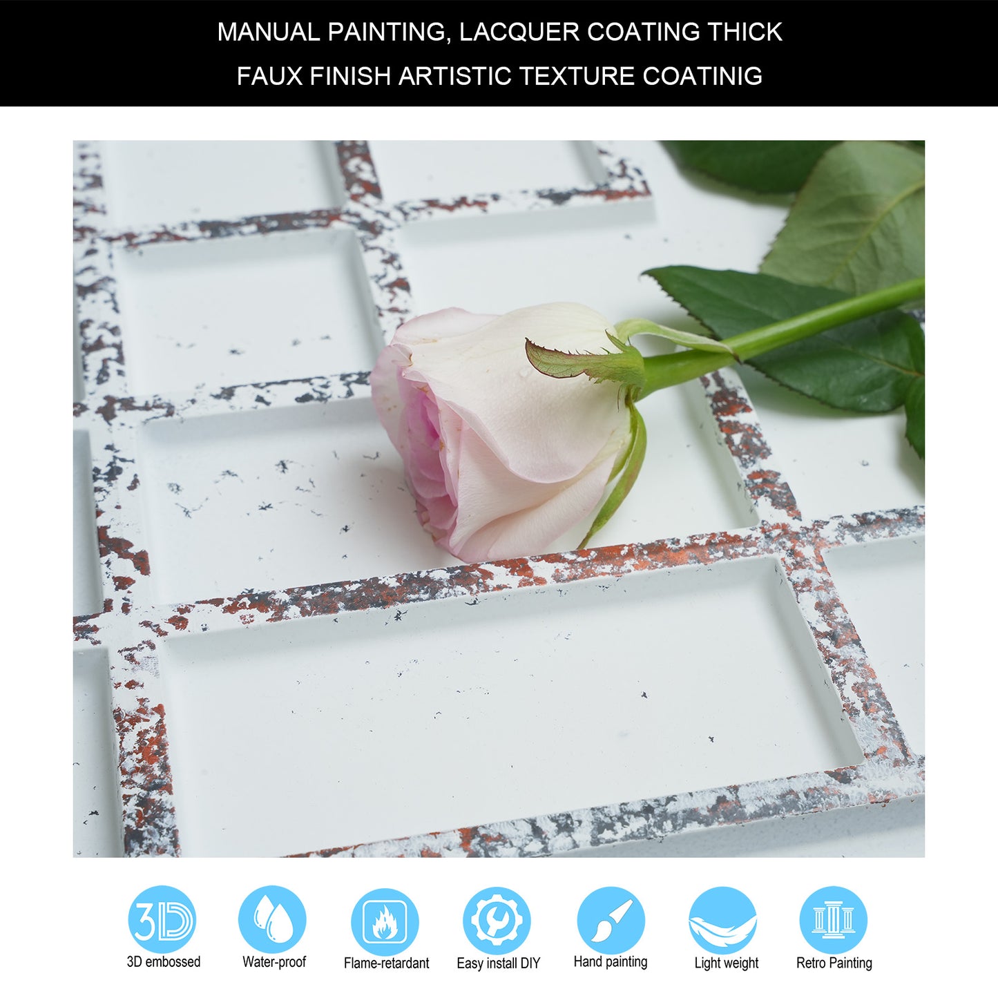 10tiles/lot Tin Ceiling Tiles for Fashion Salons, Barber Shops and Trendy Retail Spaces PL82