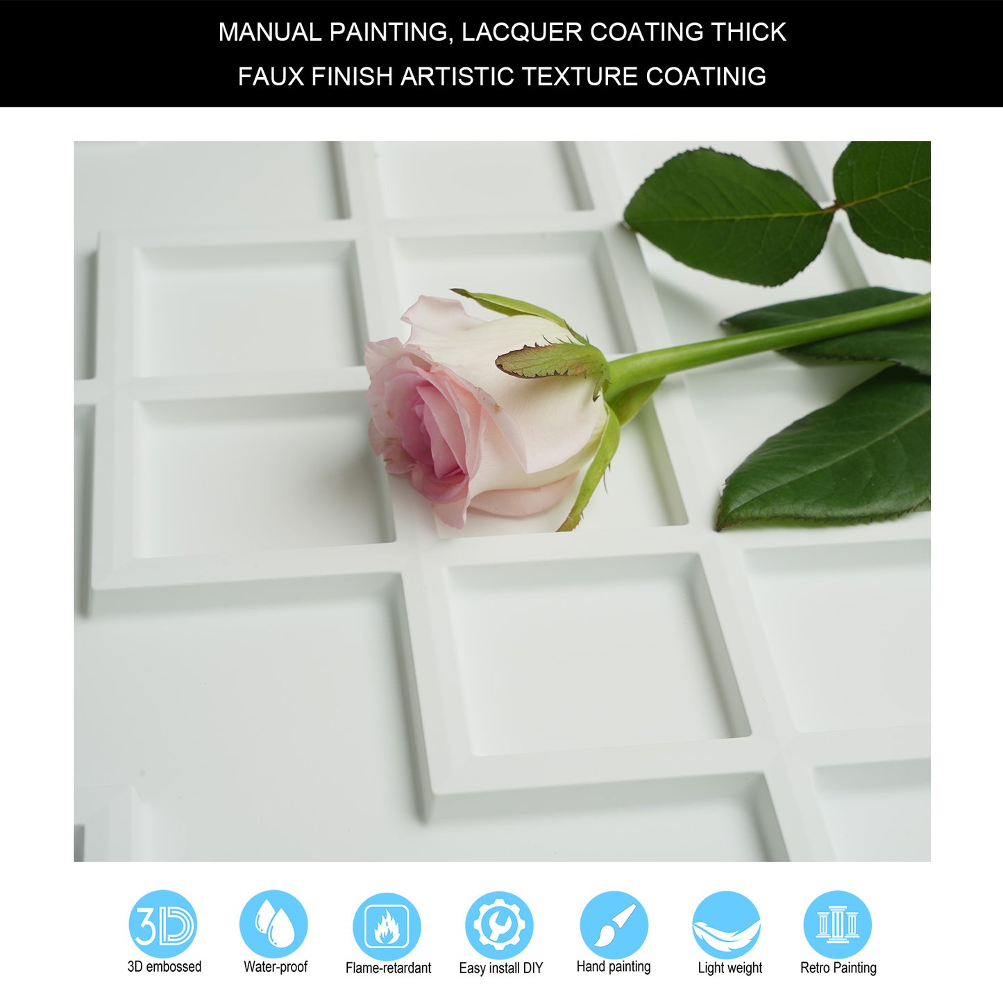 10tiles/lot Tin Ceiling Tiles for Fashion Salons, Barber Shops and Trendy Retail Spaces PL82