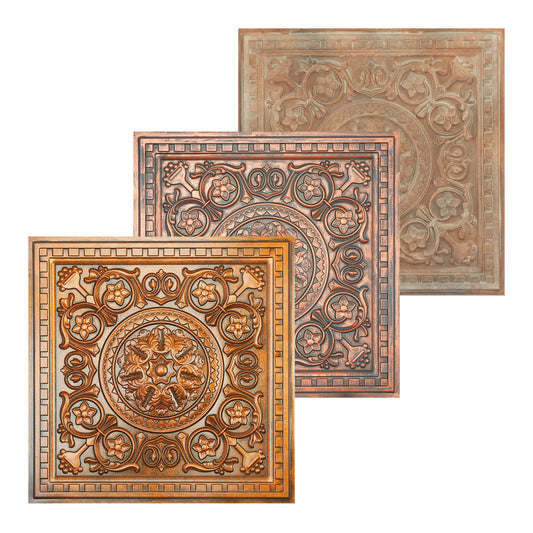 10tiles/lot Metallic Ceiling Tiles for Stylish Bars, Clubs, Restaurants and Social Spaces PL83