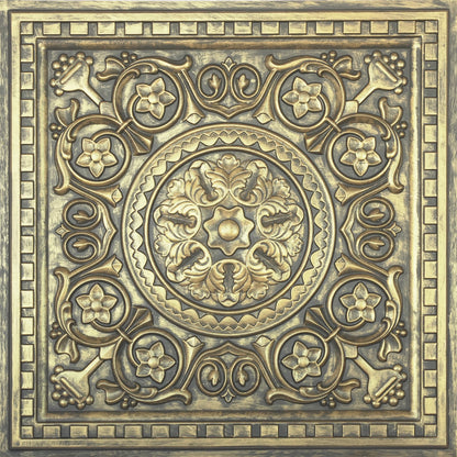 10tiles/lot Pressed Faux Tin Ceiling Tiles for Heritage Bars, Vintage Restaurants and Boutique Hotels PL83