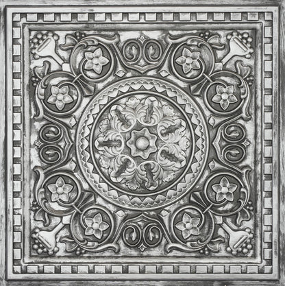 10tiles/lot Drop-In Decorative Tin Tiles for Hotels, Villas and Modern Office Buildings PL83